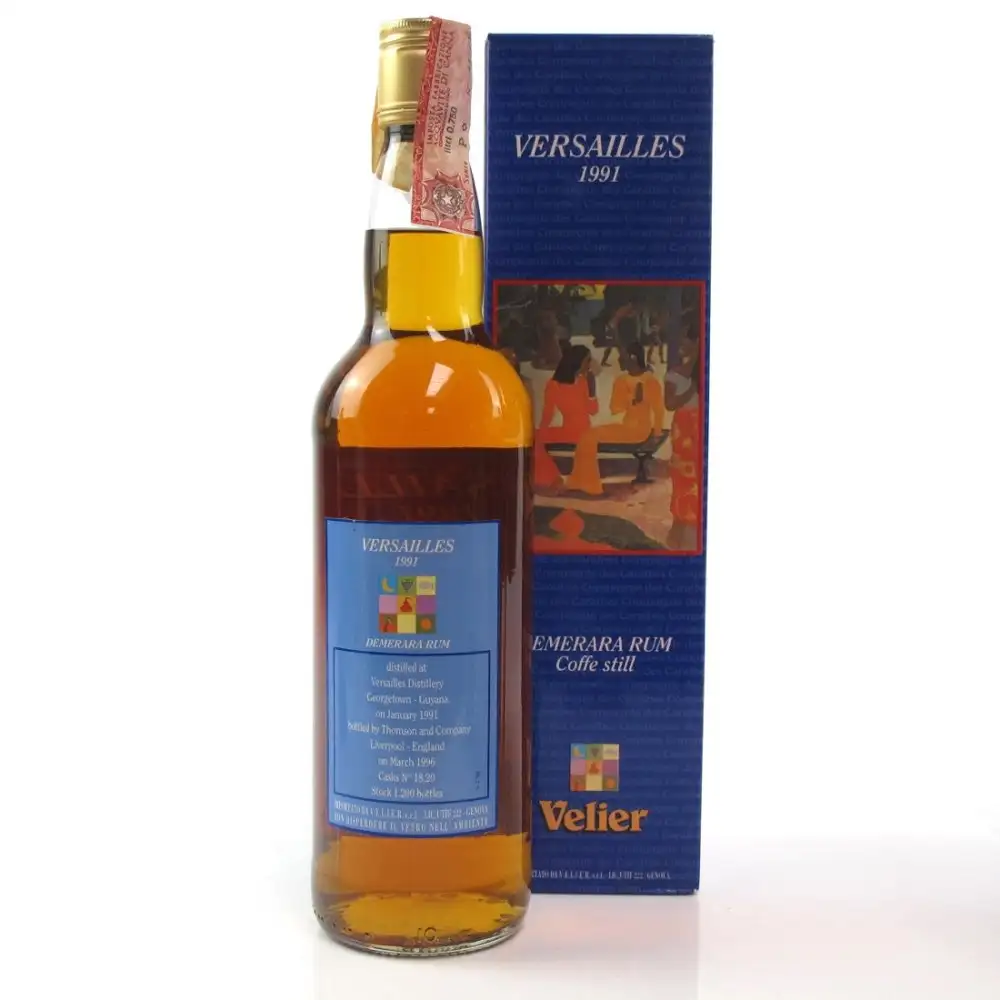 Image haute résolution de Velier Versailles Demerara Rum Coffee Still 1991