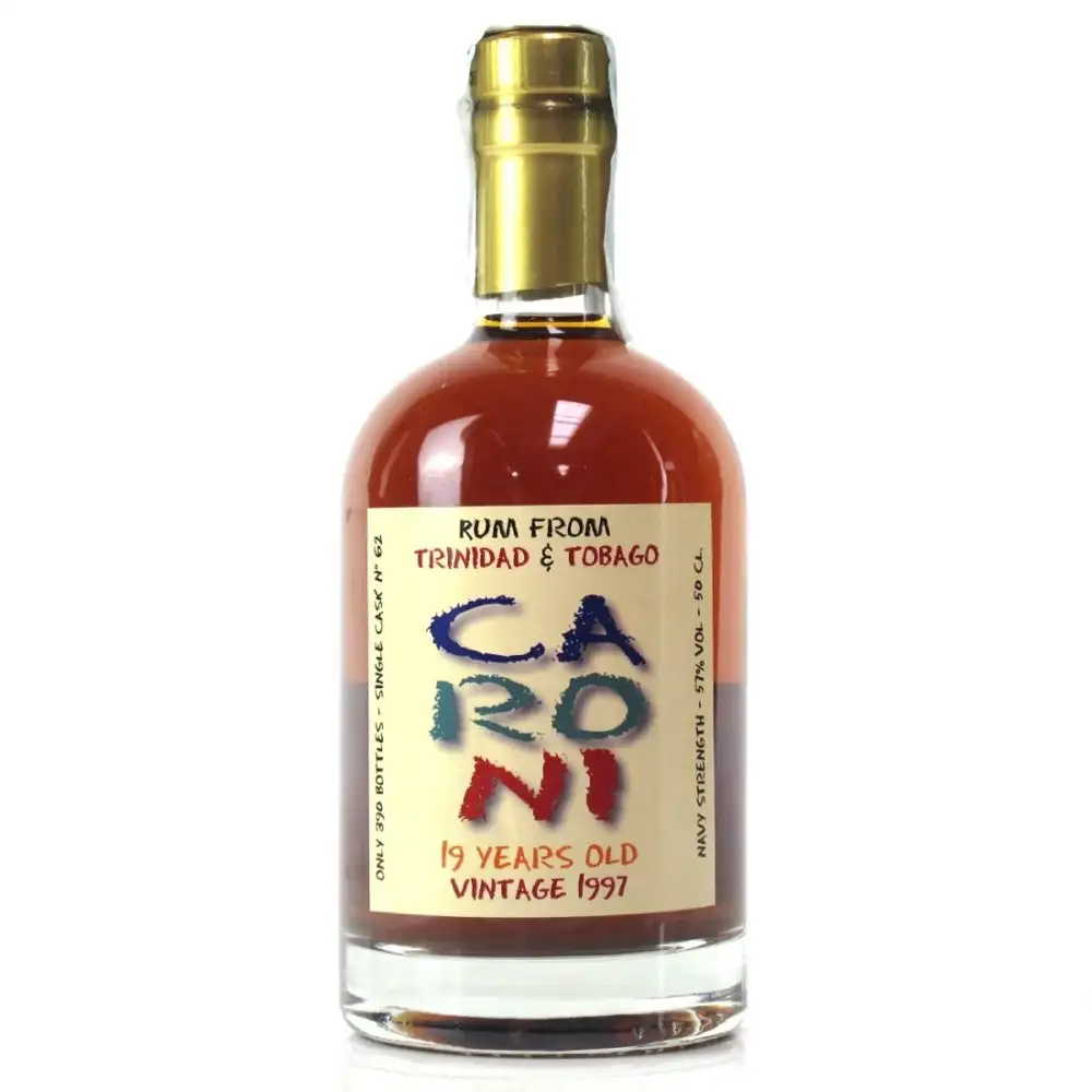 Bottle of Milano Rum Festival & Barmetro Caroni HTR 1997