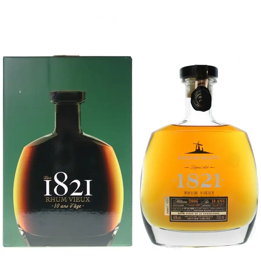 Hochauflösendes Bild von Bellevue Rhum Vieux 1821 2006