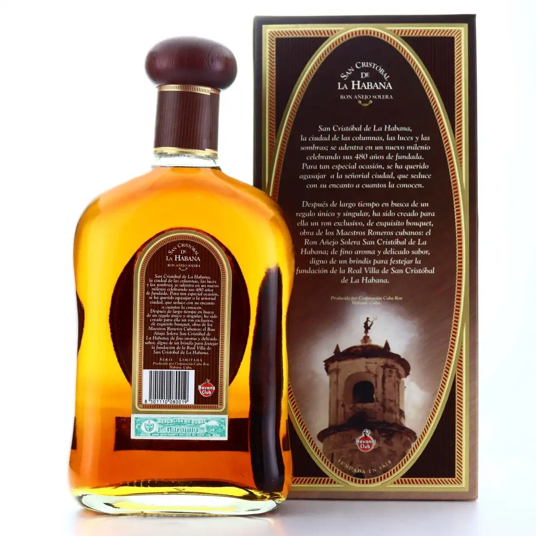 Image haute résolution de Havana Club San Cristóbal de la Habana - 480 Aniversario
