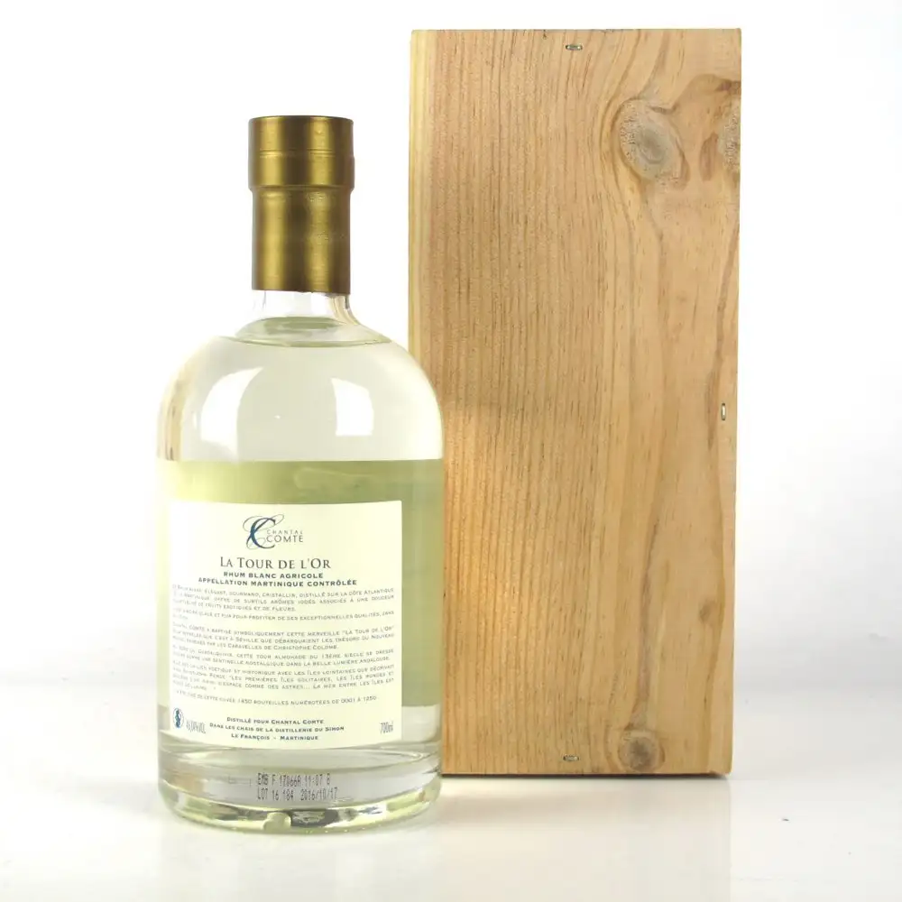 High resolution image of Rhum Chantal Comte La Tour De L‘Or