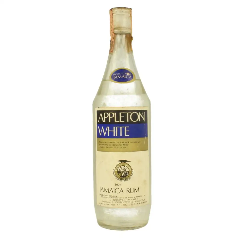 Bottle of Appleton White Jamaica Rum