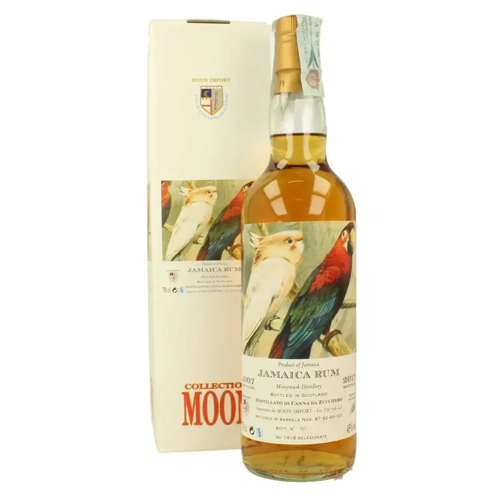 Bottle of Moon Import Clarendon Jamaica Rum 2007