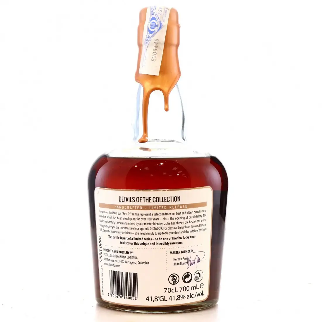 High resolution image of Dictador Best Of 1979