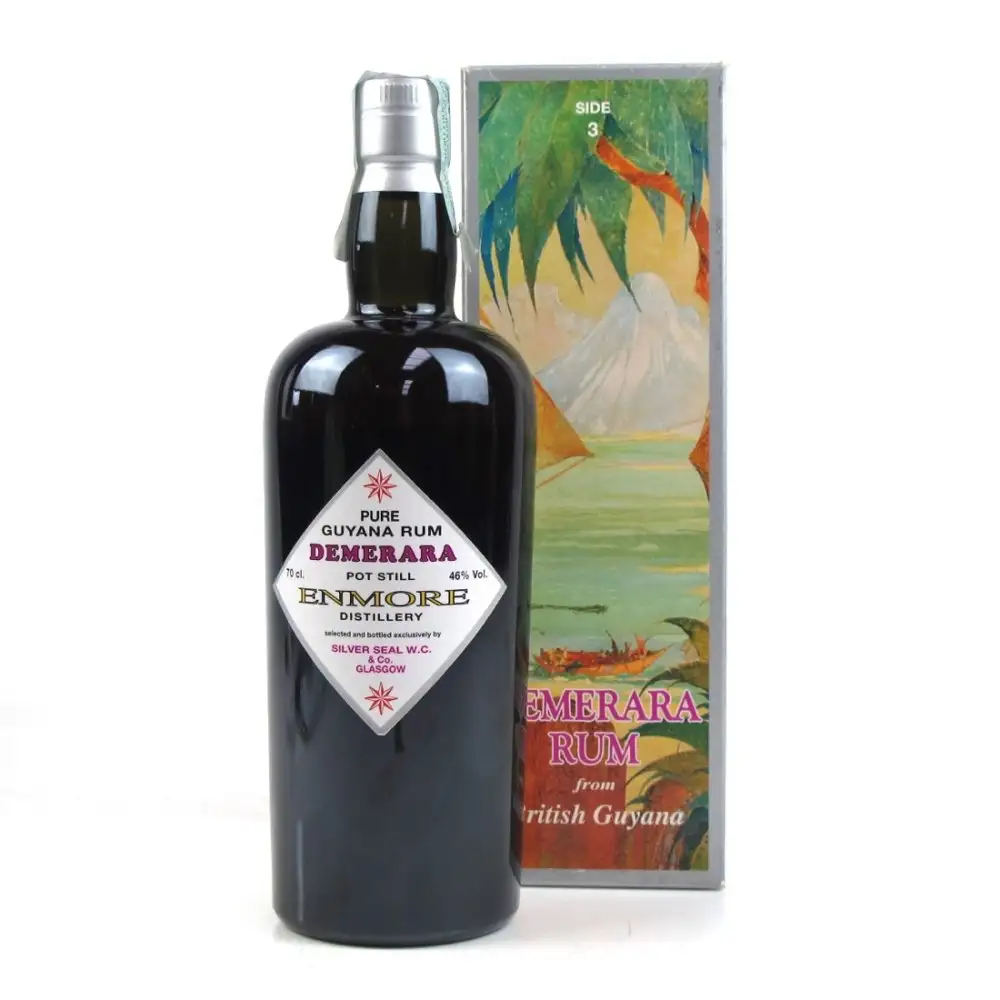 Image haute résolution de Silver Seal Enmore Demerara Rum 1992