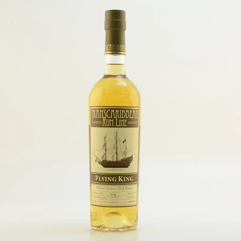 Bottle of TCRL Flying King Transcaribbean Rum Line 2015