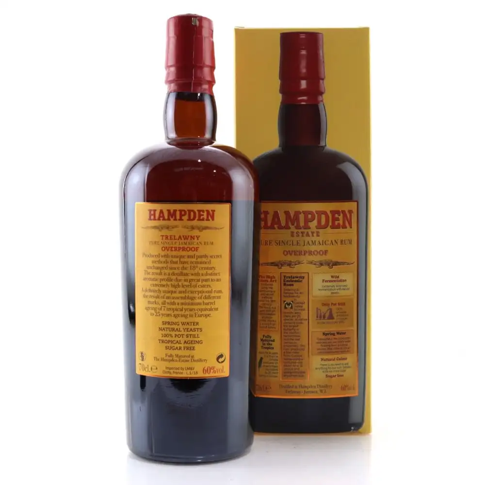 Image haute résolution de Hampden Pure Single Jamaican Rum Overproof