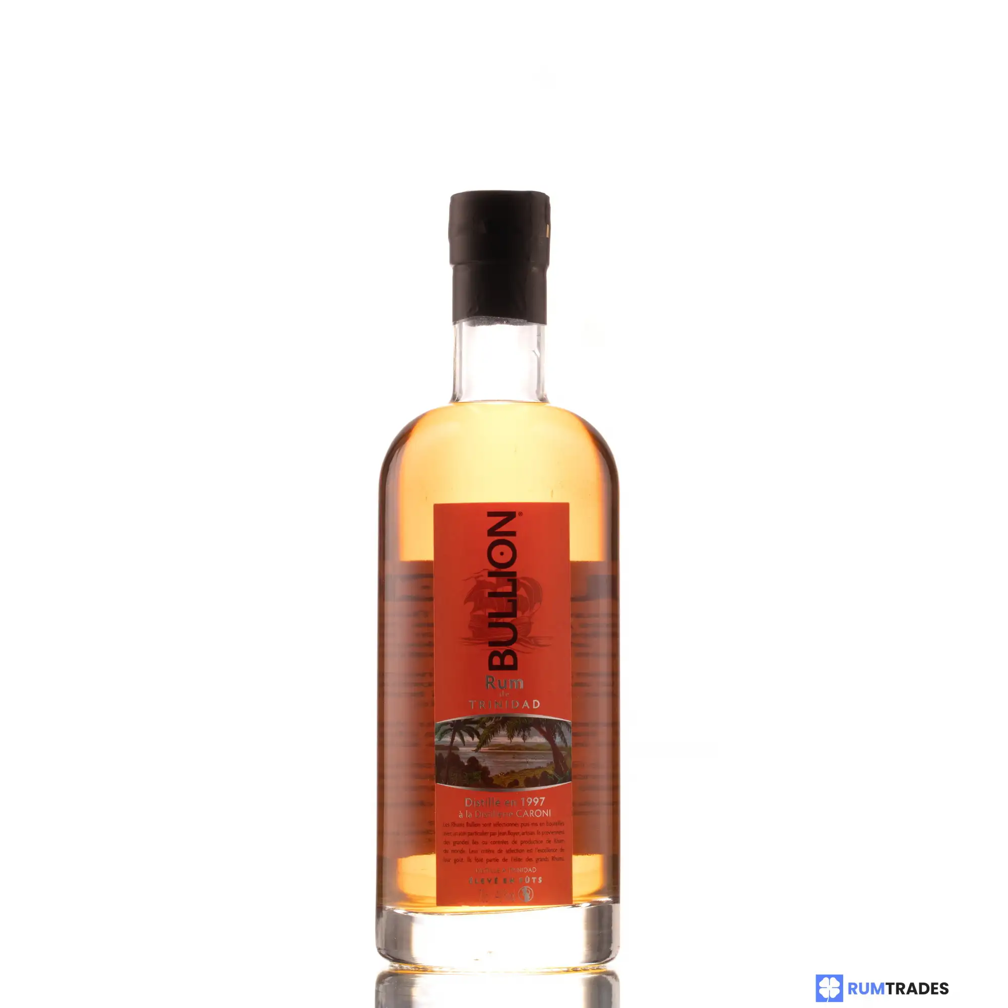 High resolution image of Jean Boyer Caroni Rum Bullion HTR 1997