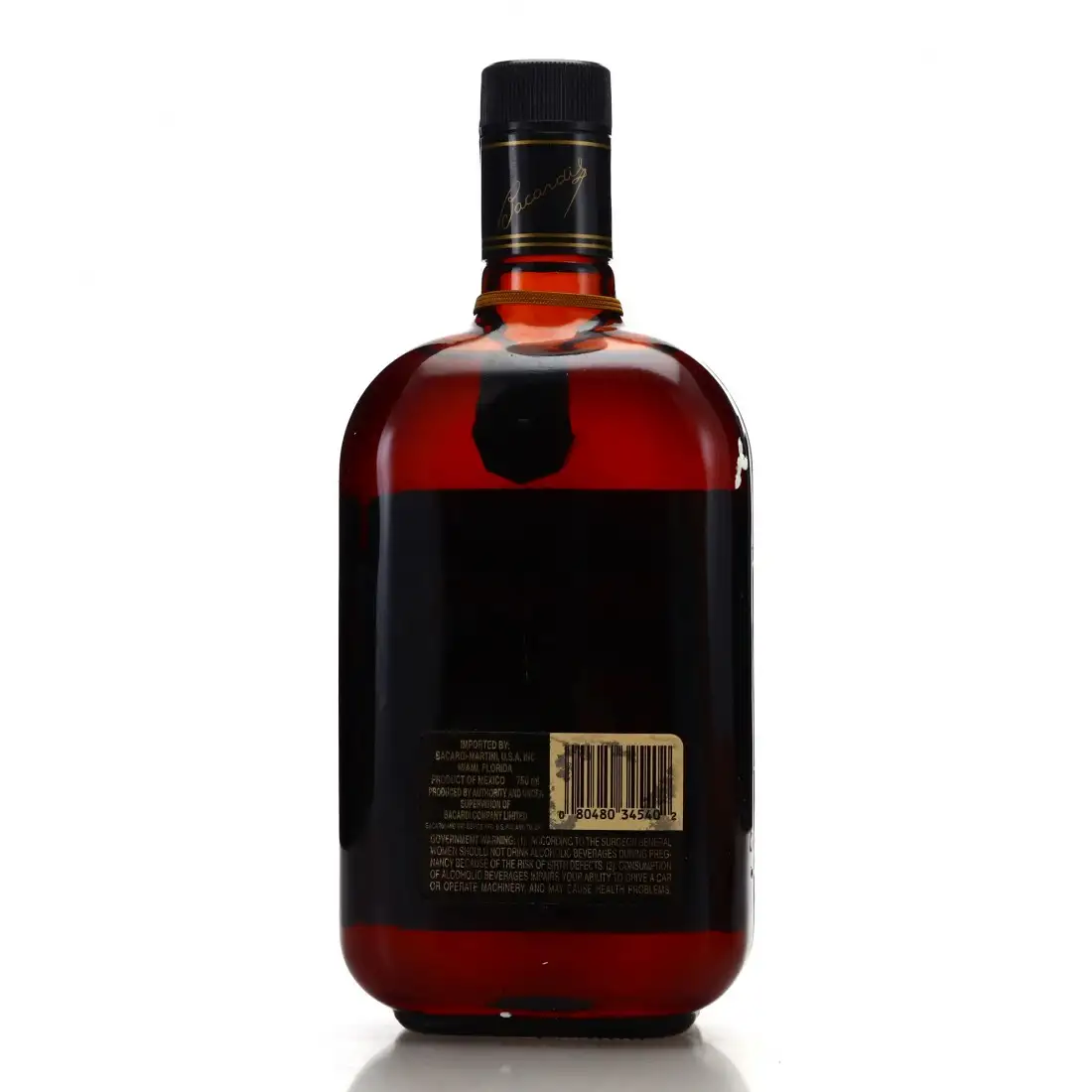 High resolution image of Bacardi Ron Solera Orgullo 1873 Tradición Mexico