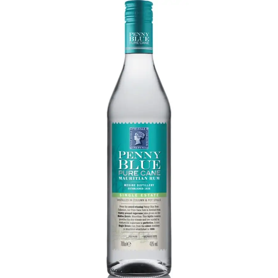 Bottle of Medine Estate Penny Blue Pure Canne