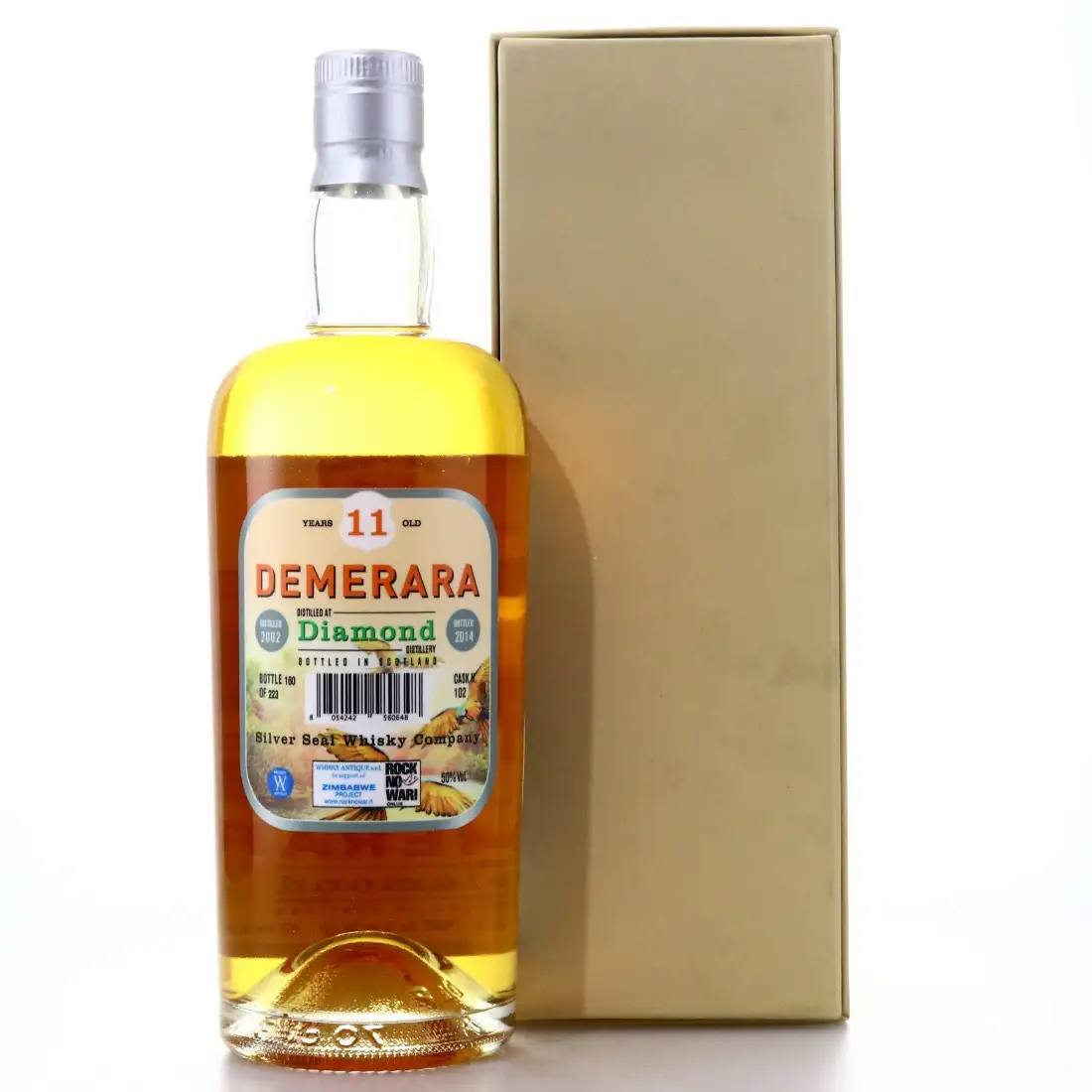 High resolution image of Silver Seal Diamond Demerara 2002