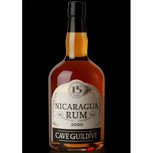 Bottle of Cave Guildive Secret Nicaragua Rum 2000