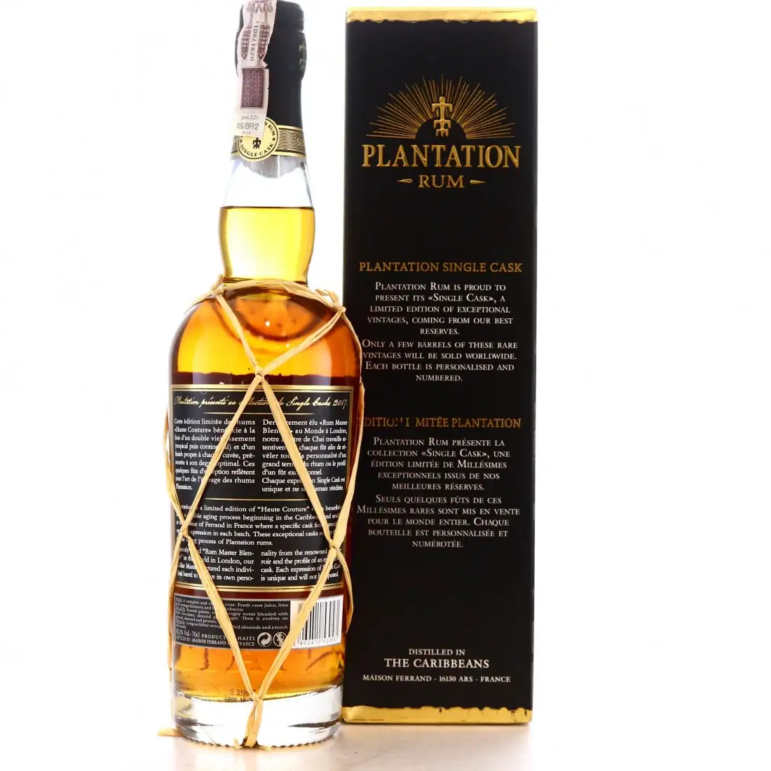 Image haute résolution de Barbancourt Plantation Haiti XO Single Cask