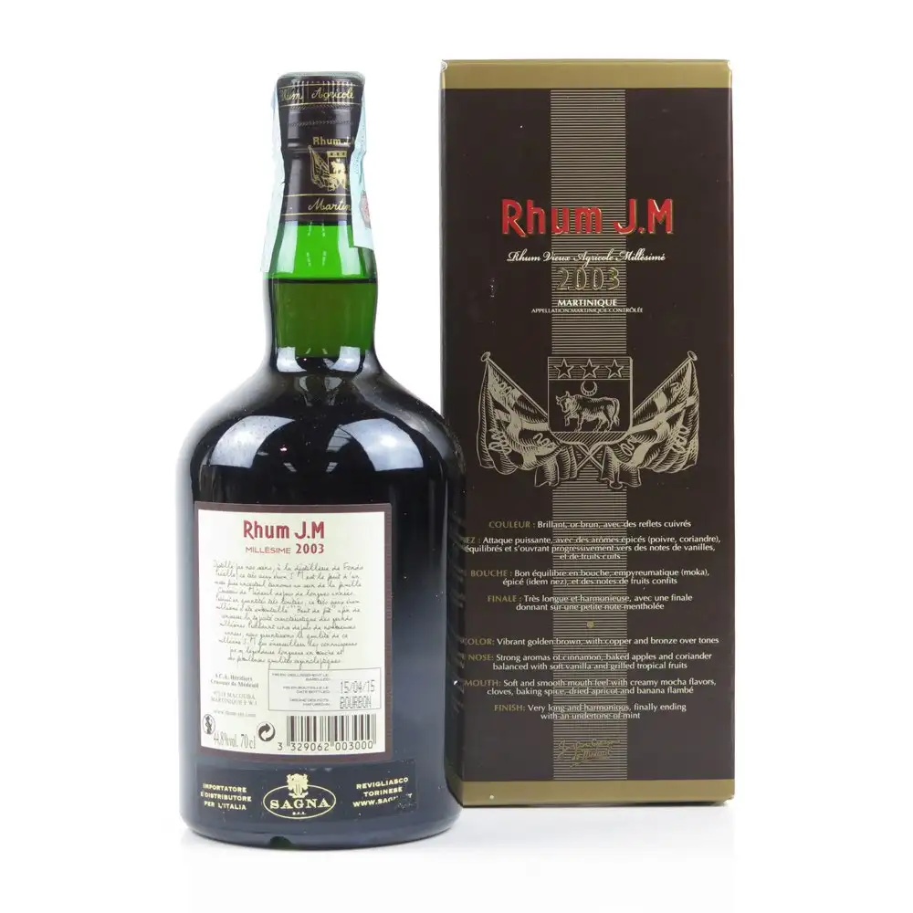 Image haute résolution de Rhum J.M 2003