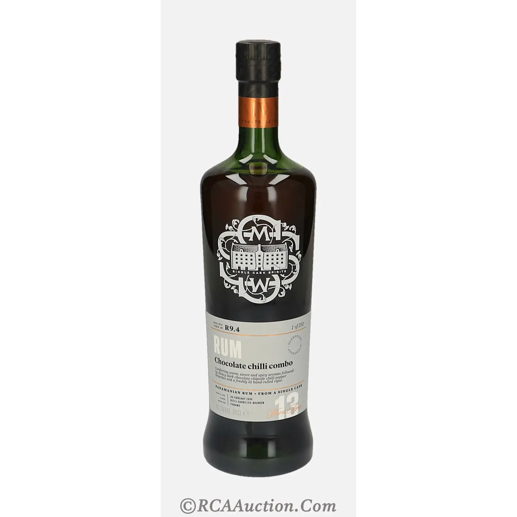 Bottle of SMWS R9.4 Chocolate-Chilli Combo 2004