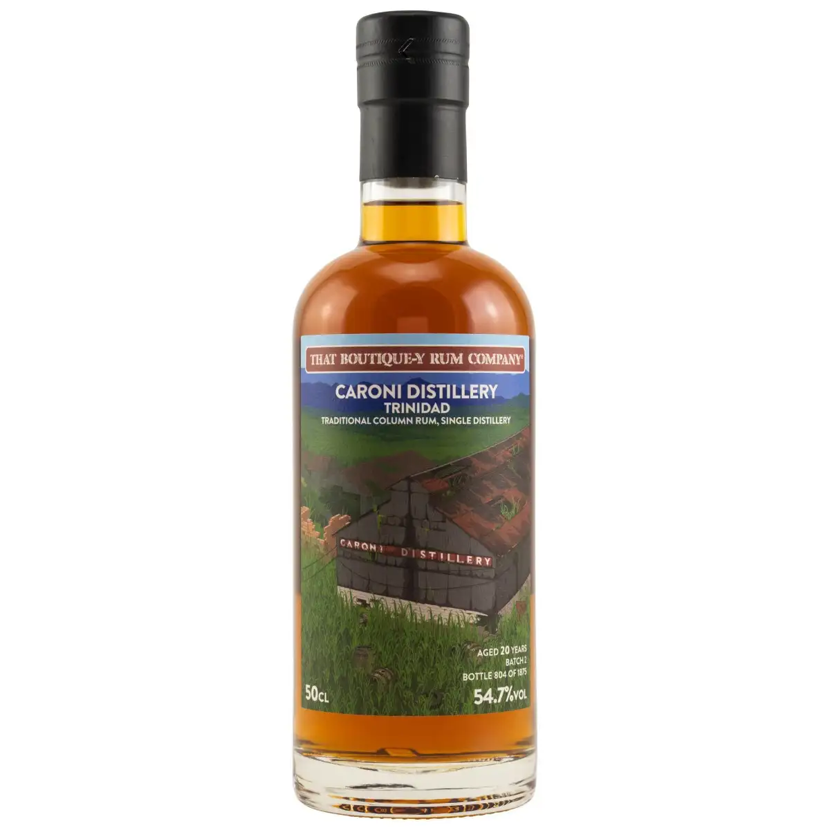 Bottle of TBRC Caroni HTR