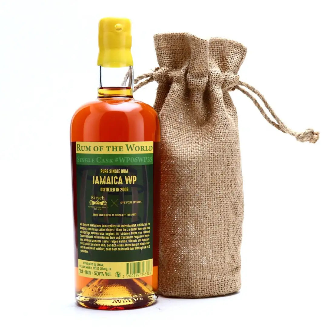 High resolution image of Kirsch Whisky &amp; Eye For Spirits Worthy Park Rum of the World 2006