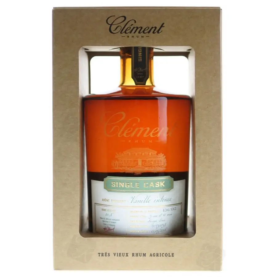 High resolution image of Clément Single Cask Vanille Intense 2002