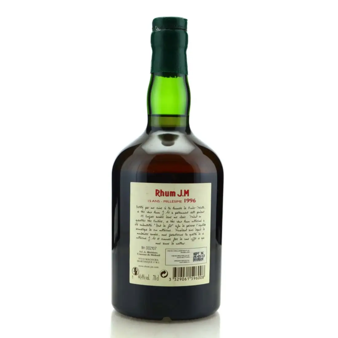 High resolution image of Rhum J.M 1996