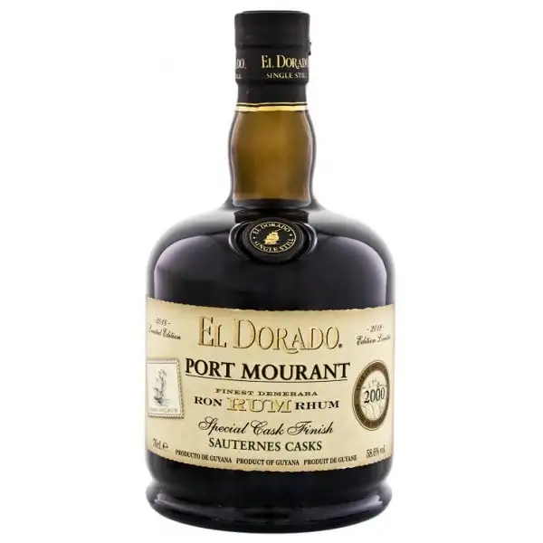 Bottle of Port Mourant El Dorado Sauternes Casks Finish (2018) 2000