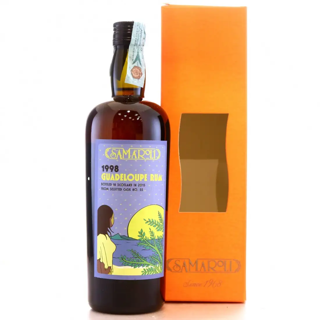 High resolution image of Samaroli Guadeloupe Rum 1998