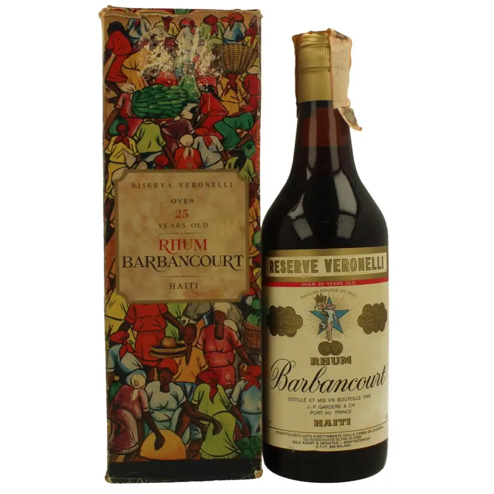 Bottle of Barbancourt Reserve Veronelli