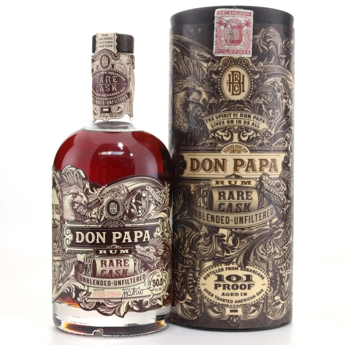 Bottle of Don Papa Rare Cask