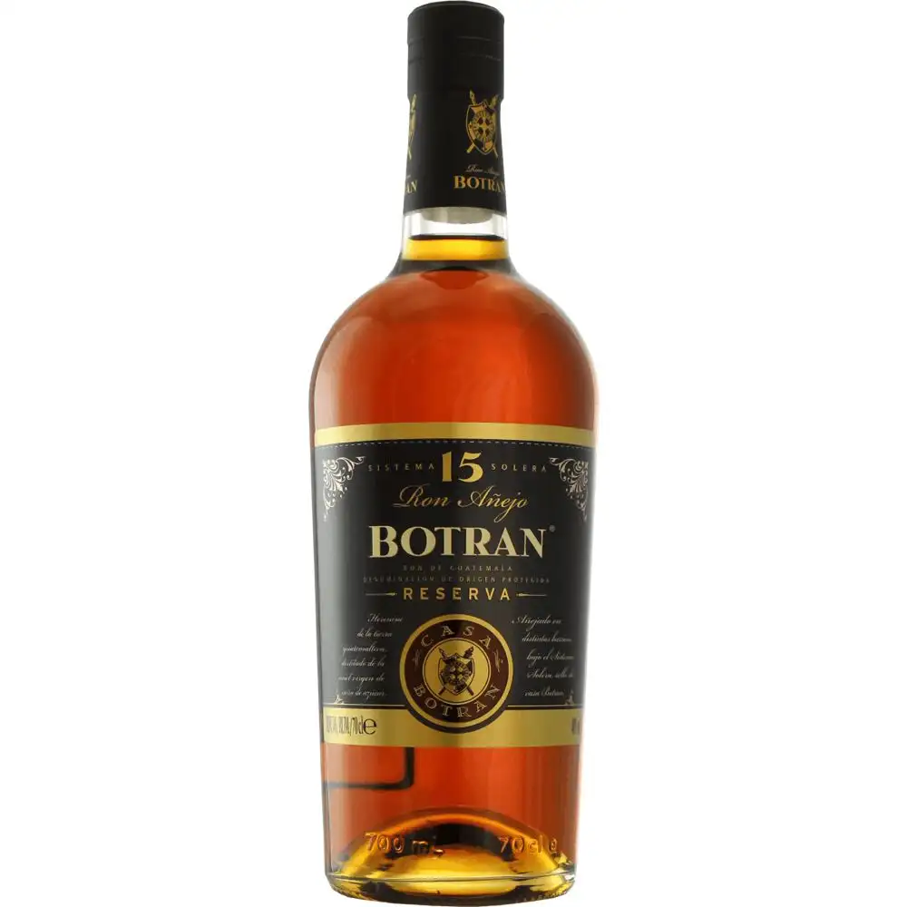 Bottle of Botran Ron Añejo Reserva 15 Years