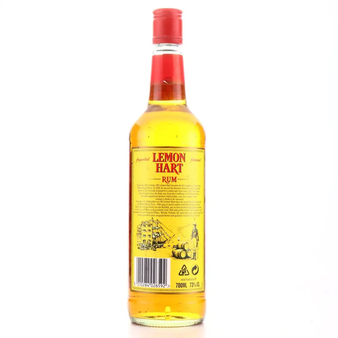 Image haute résolution de Lemon Hart &amp; Son Imported Jamaica Rum