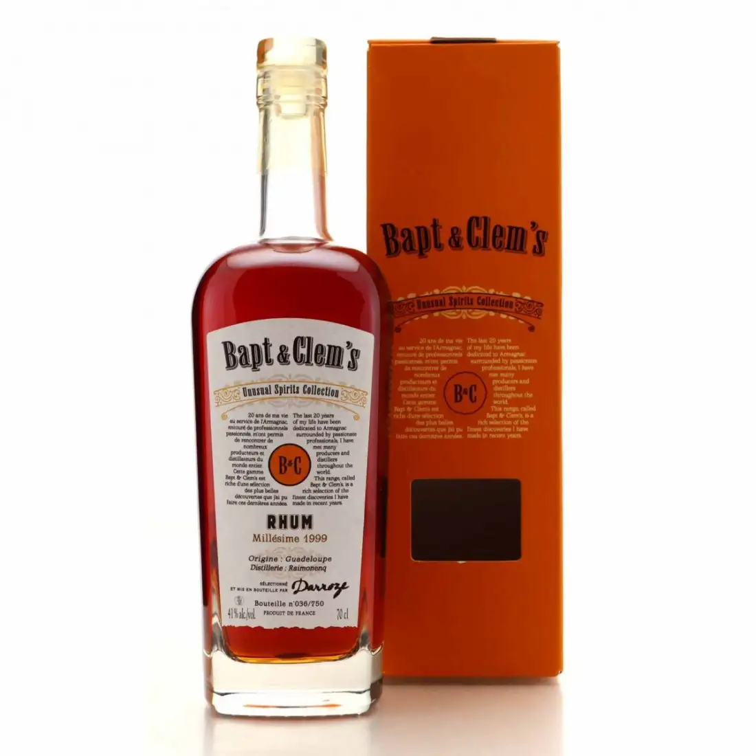 Bottle of Bapt & Clem‘s ReimonenQ 1999