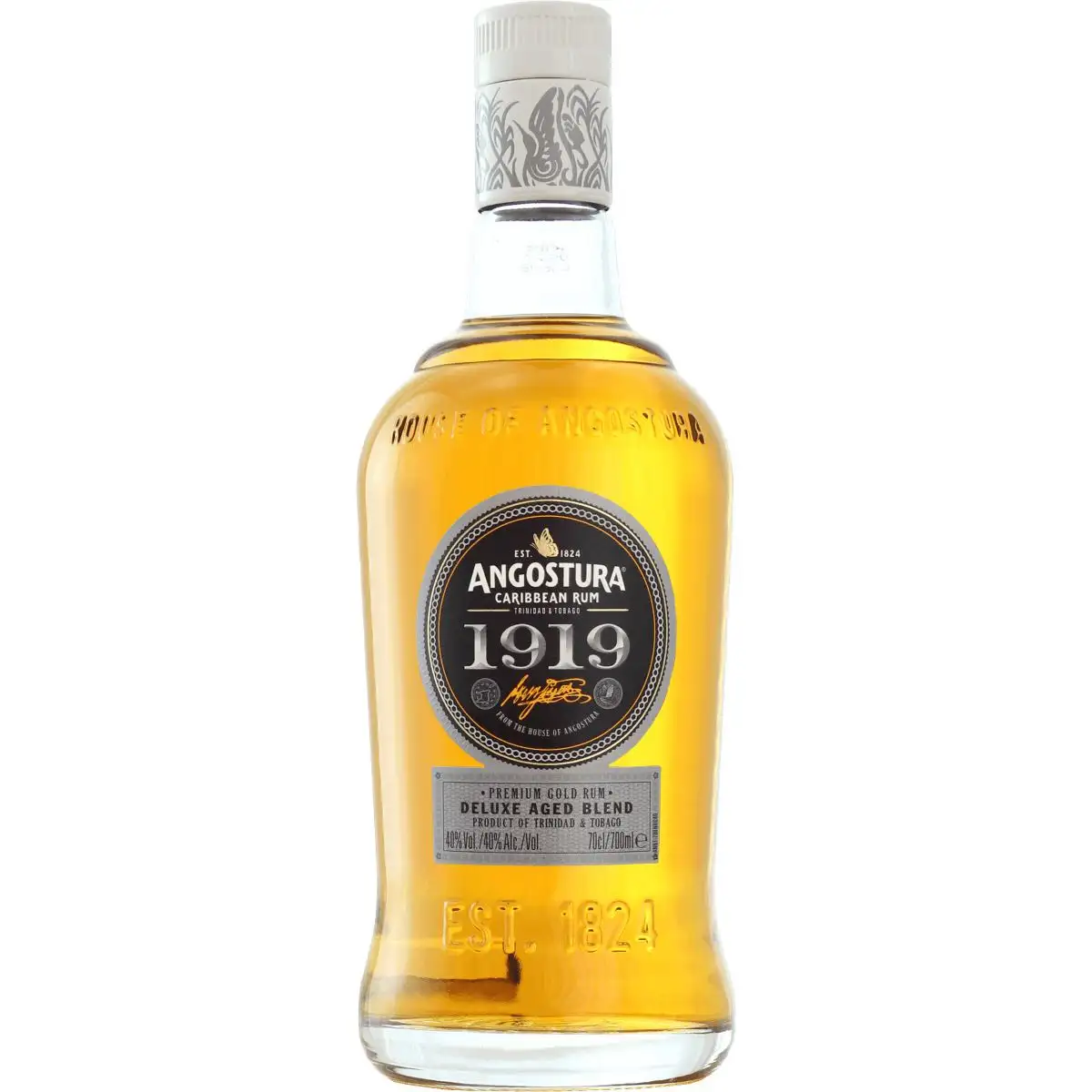 Bottle of T.D.L Angostura 1919