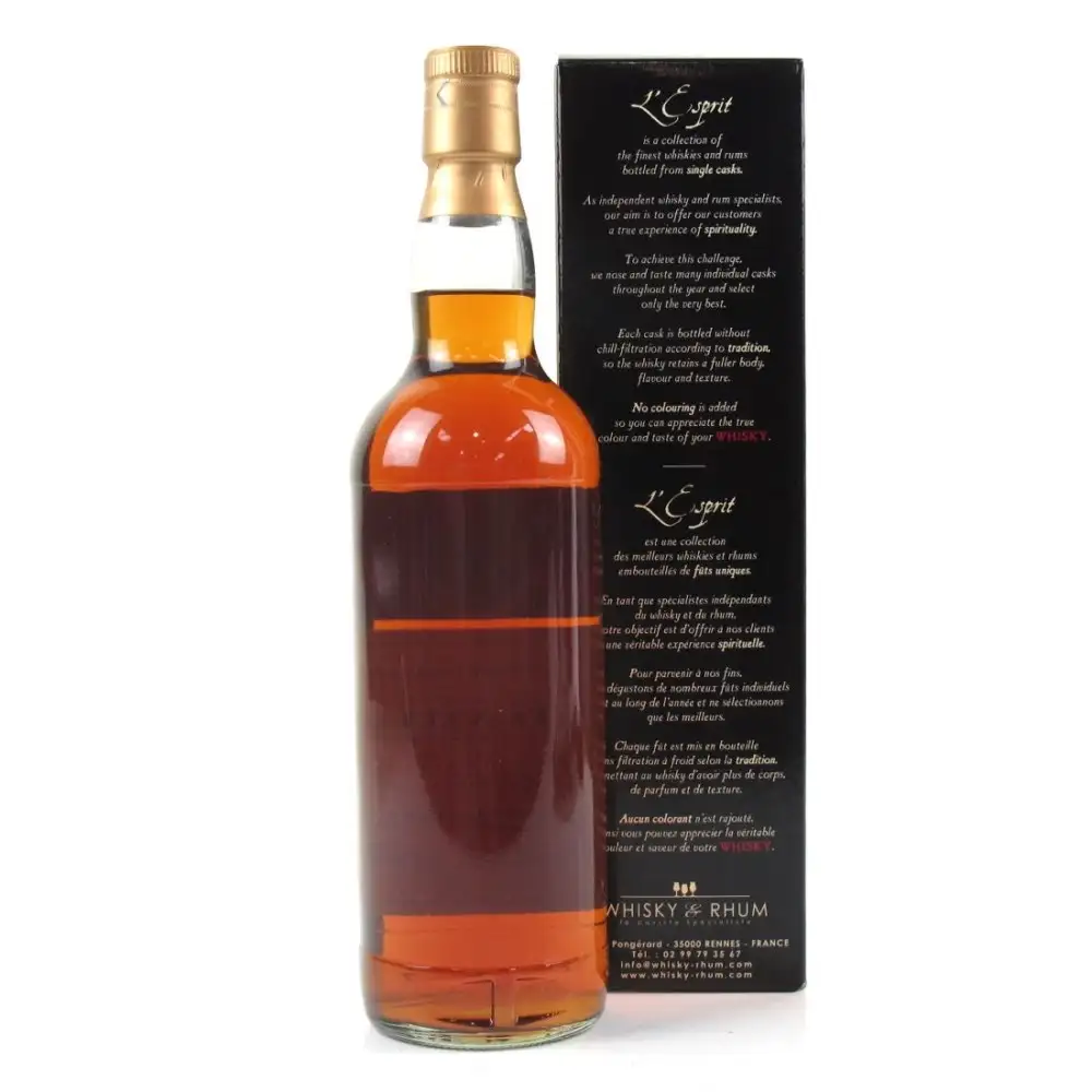 Image haute résolution de Whisky &amp; Rhum Travellers L‘Esprit 2005