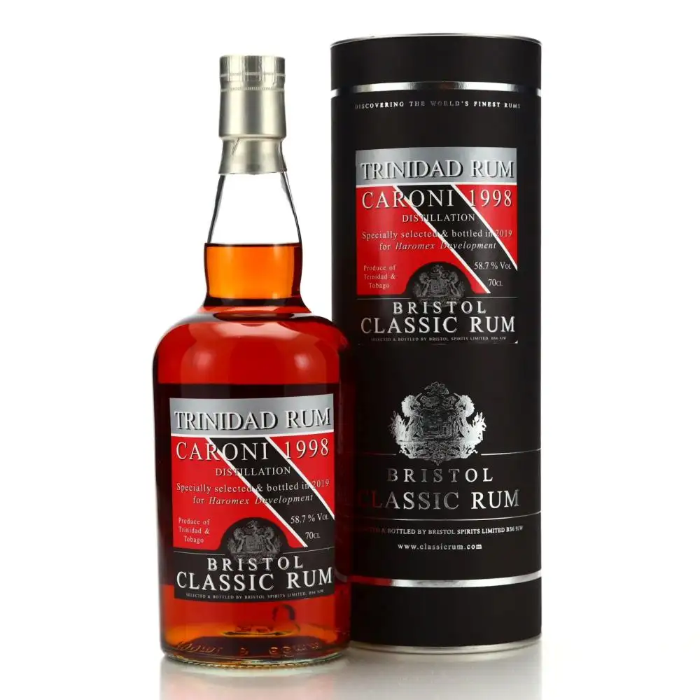 Bottle of Bristol Caroni Haromex 1998