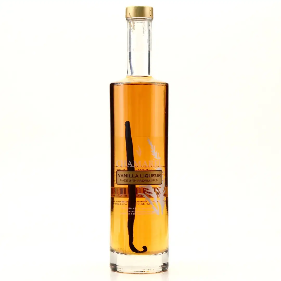 Bottle of Chamarel Vanilla Liqueur