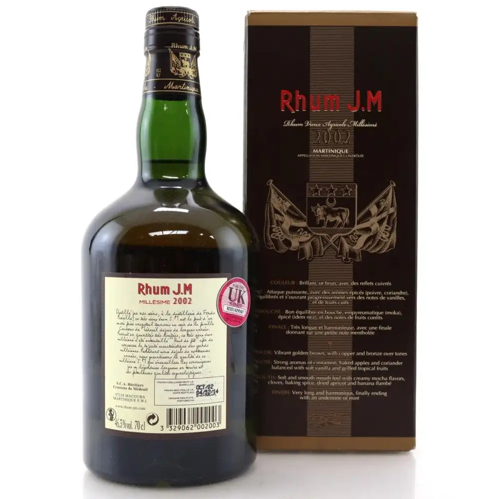 Image haute résolution de Rhum J.M 2002