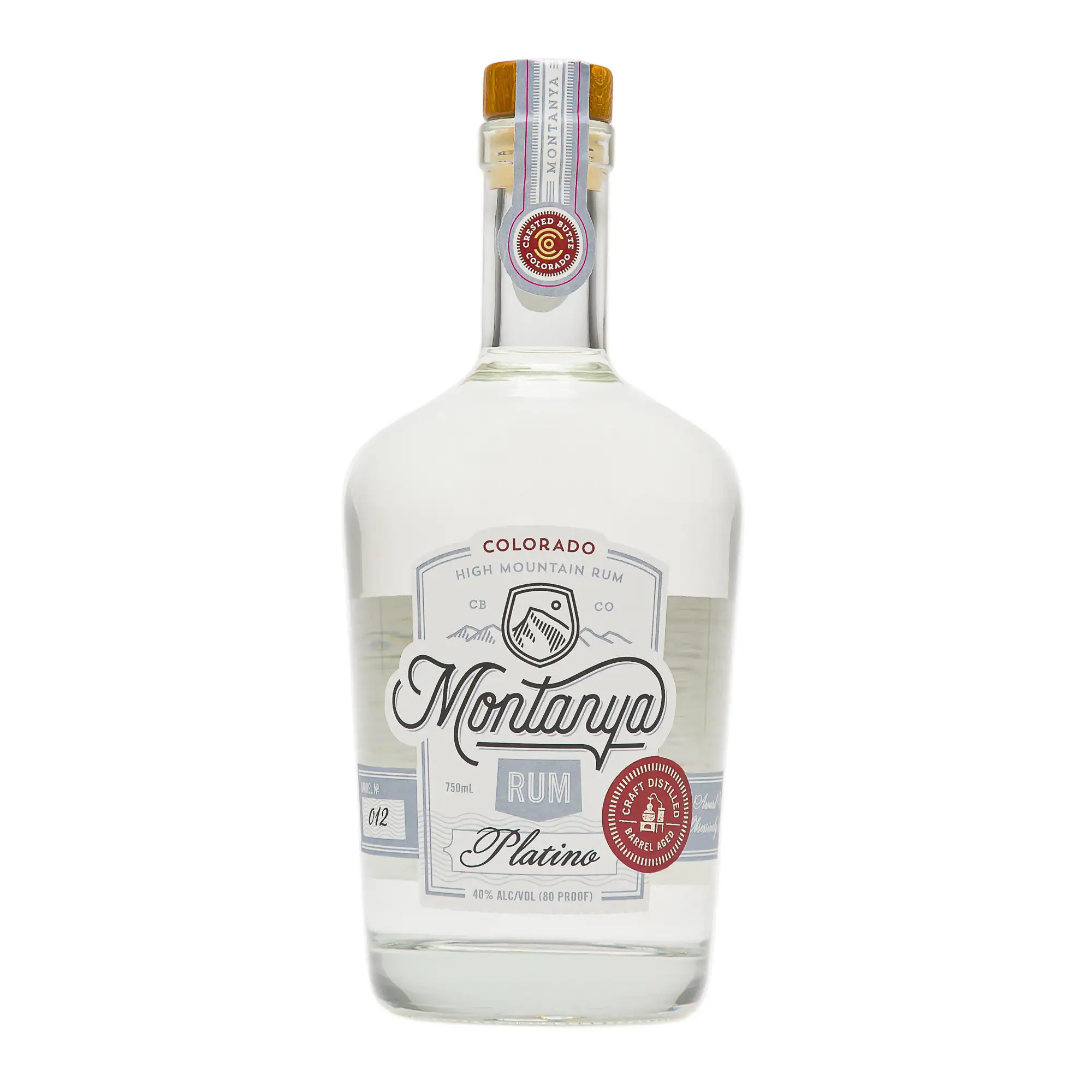 Bottle of Montanya Platino