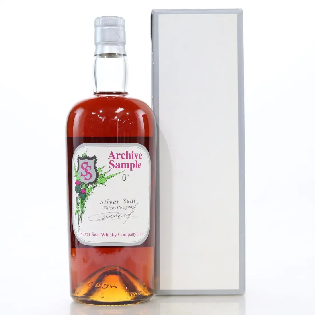 Image haute résolution de Silver Seal Long Pond Flower &amp; White Label 1941