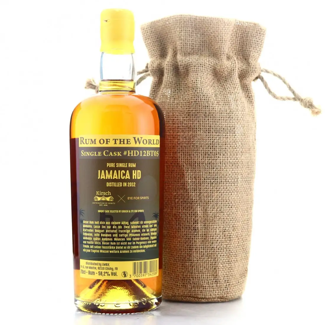 High resolution image of Kirsch Whisky &amp; Eye For Spirits Hampden Rum of the World OWH 2012