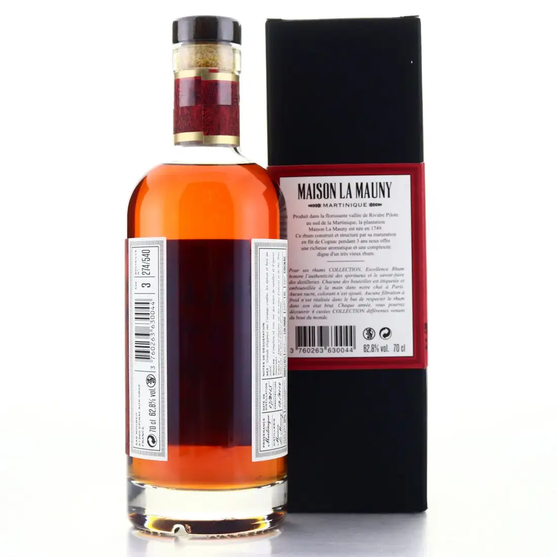 High resolution image of Excellence Rhum Maison La Mauny 2015