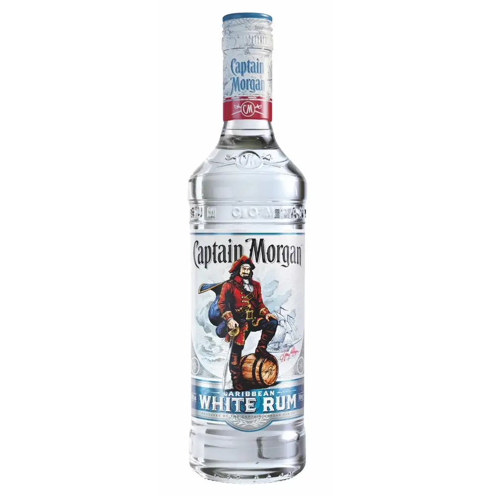Bottle of Captain Morgan White Rum