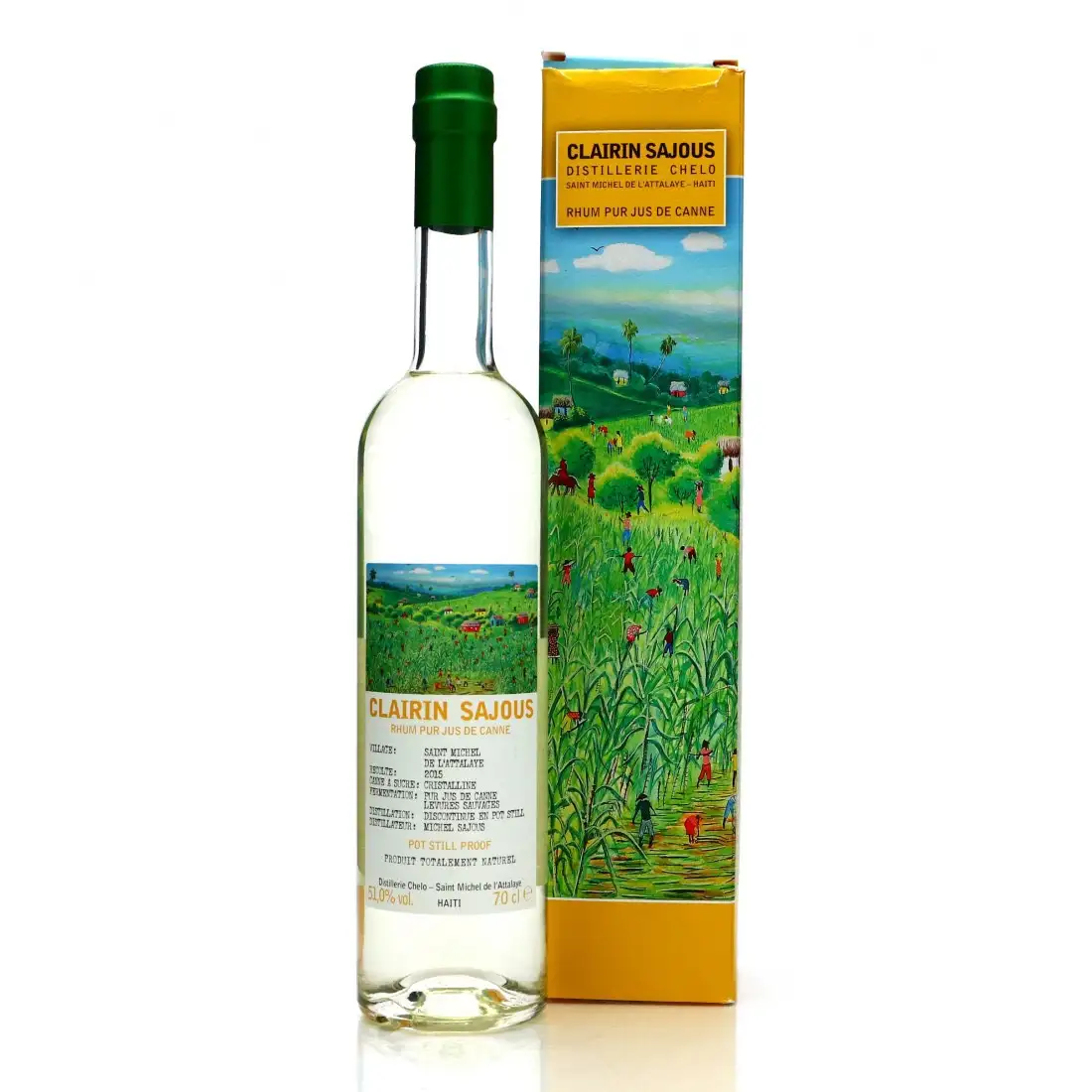 Bottle of Velier Chelo Clairin Sajous 2015