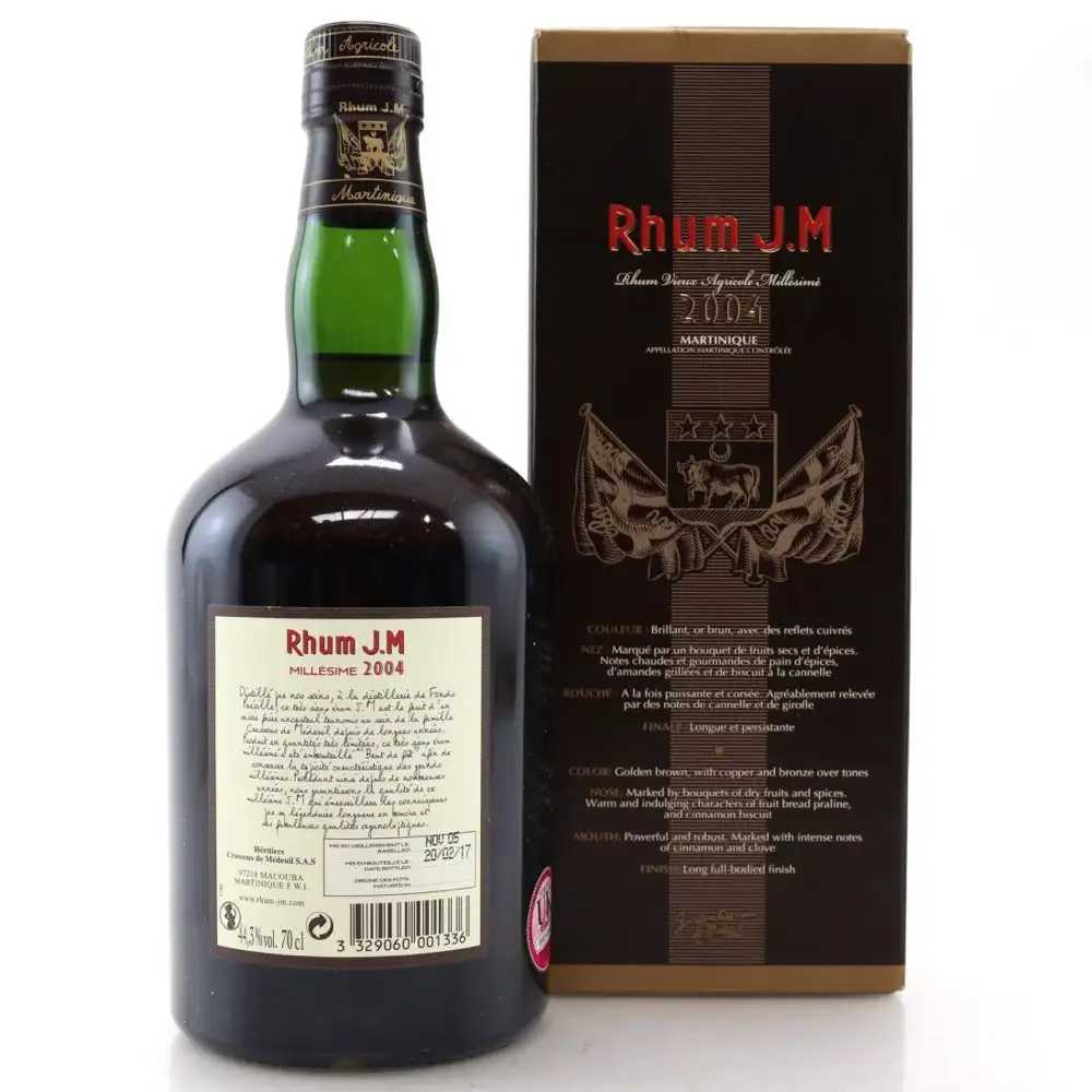 Image haute résolution de Rhum J.M 2004