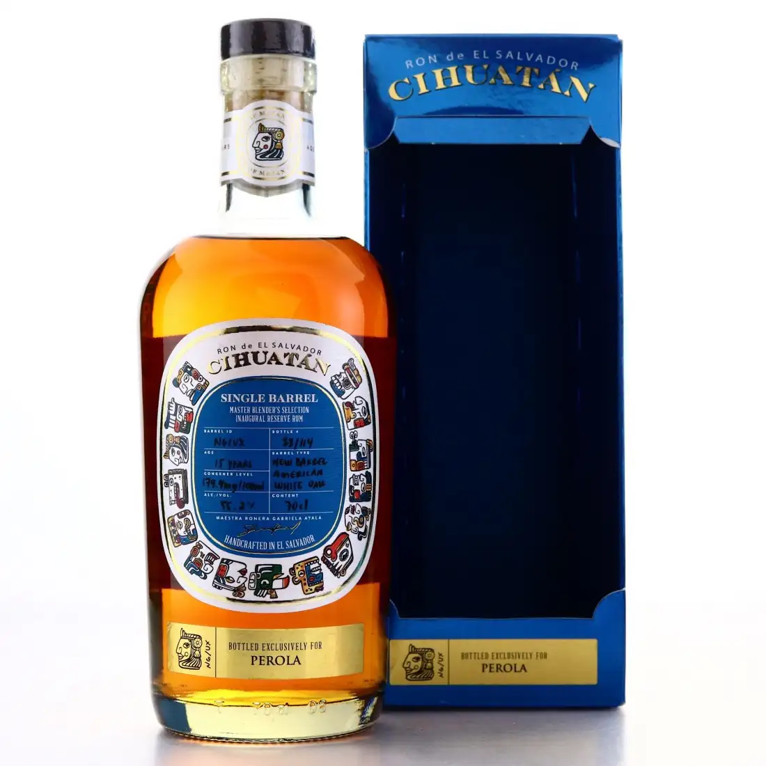 Bottle of Licorera Cihuatán Single Barrel (Perola)