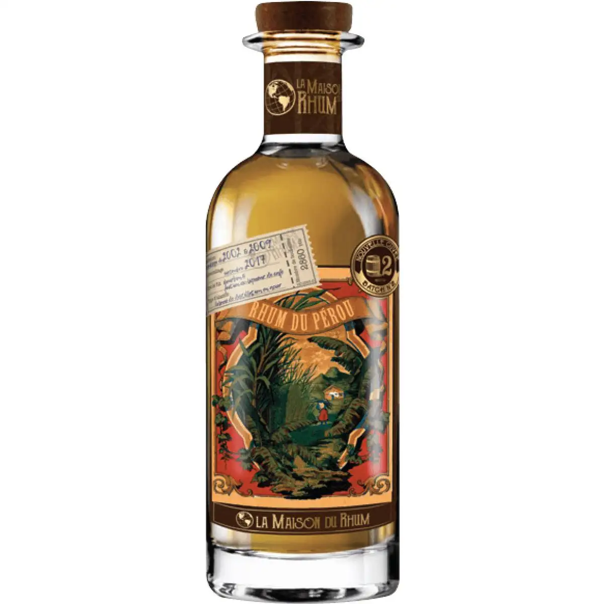 Bottle of Dugas La Maison du Rhum Pérou Millonario #2 2008