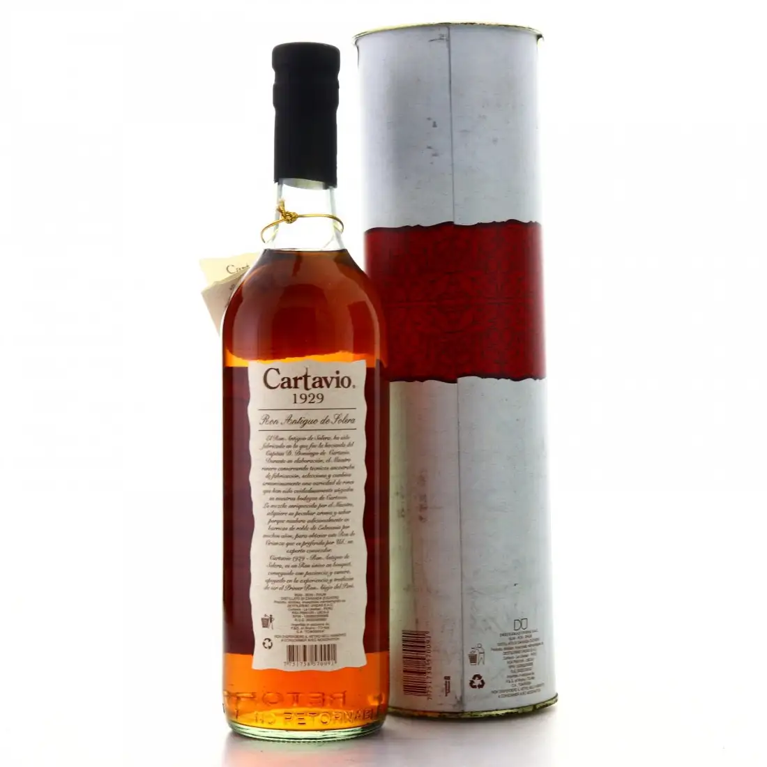 Image haute résolution de Cartavio 1929 12 Años