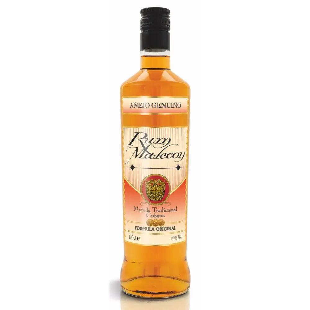 Bottle of Malecon Añejo Genuino