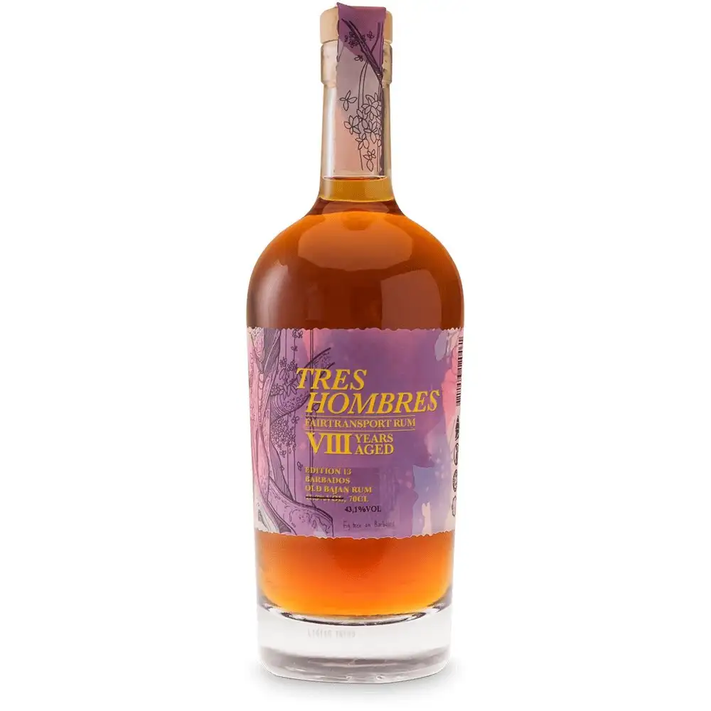 Bottle of Tres Hombres Foursquare Ed. 013 Old Bayan Rum VIII