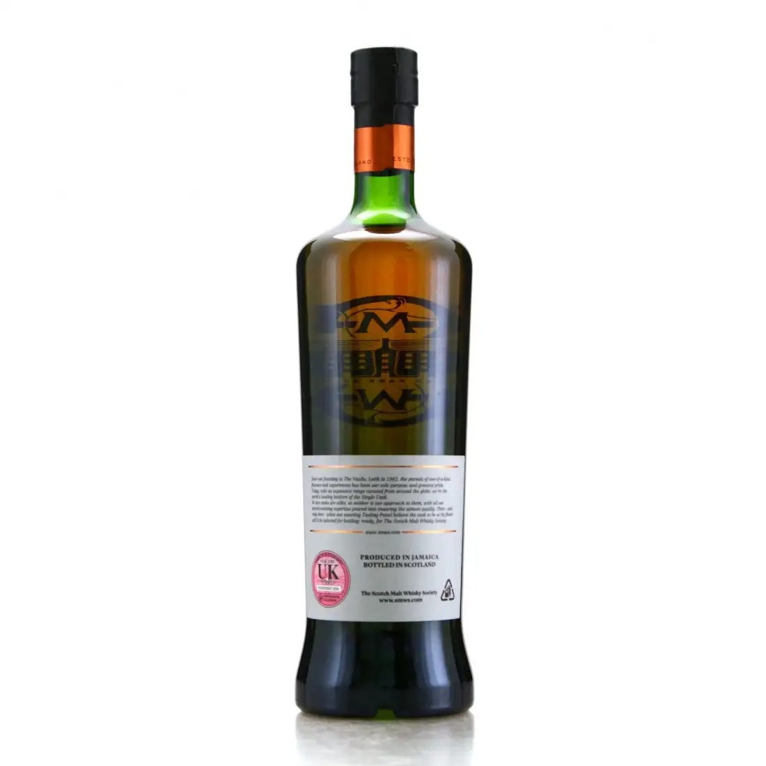 High resolution image of SMWS Worthy Park R11.5 Flaming Rum Bananas 2010