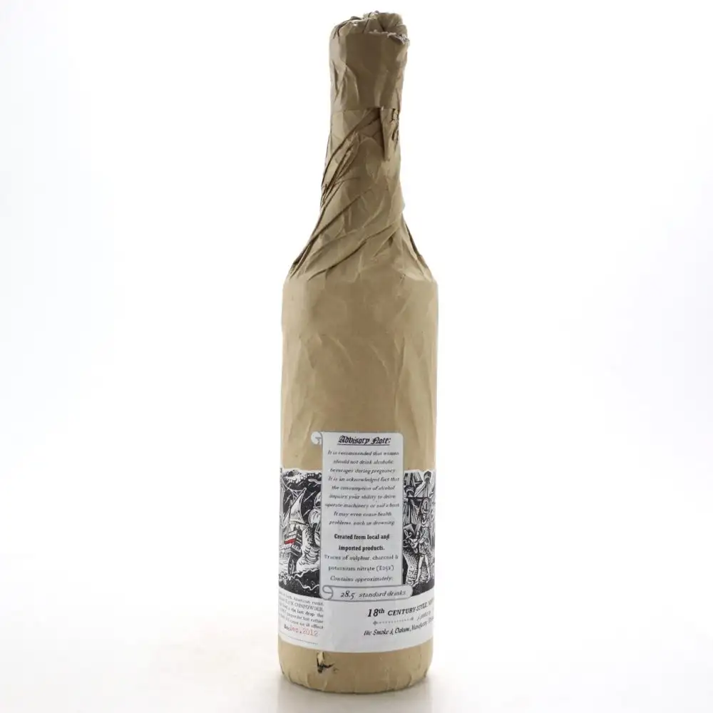 High resolution image of Smoke & Oakum Gunpowder Rum Batch 2012