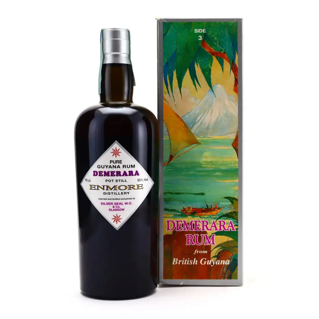 Image haute résolution de Silver Seal Enmore Demerara Rum 1992